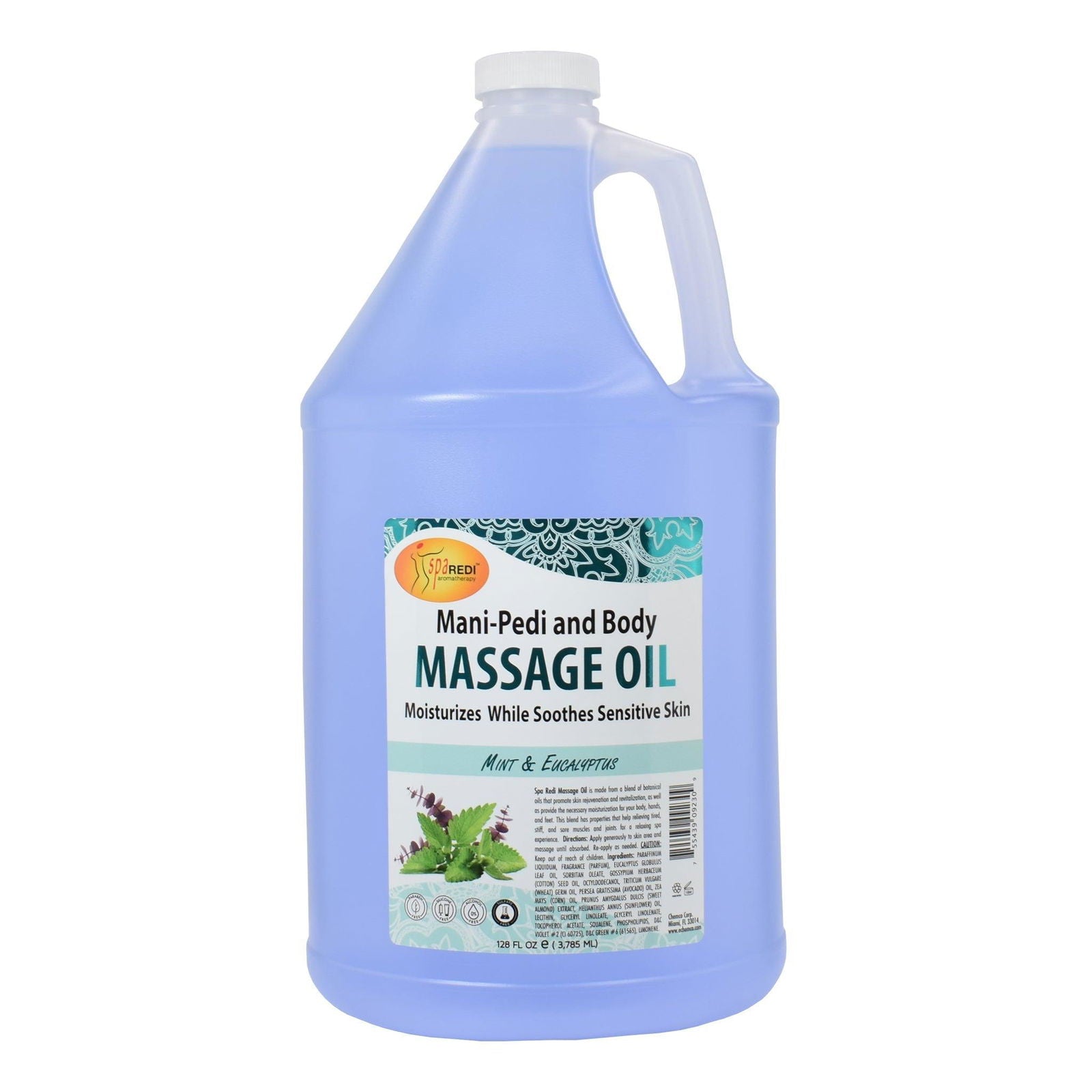 SPA REDI Massage Oil - Soothing Relief for Sore Muscles & Hydrated Skin - Beauty Market Online
