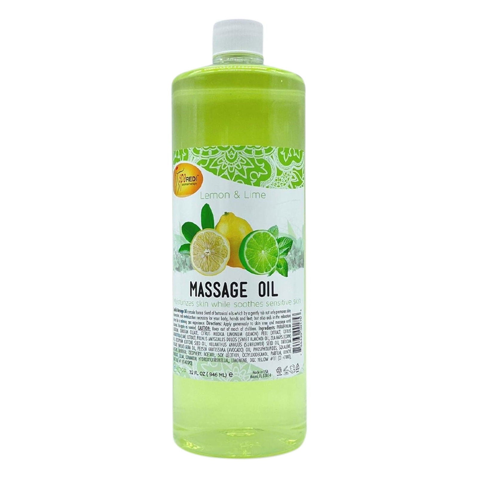 SPA REDI Massage Oil - Soothing Relief for Sore Muscles & Hydrated Skin - Beauty Market Online