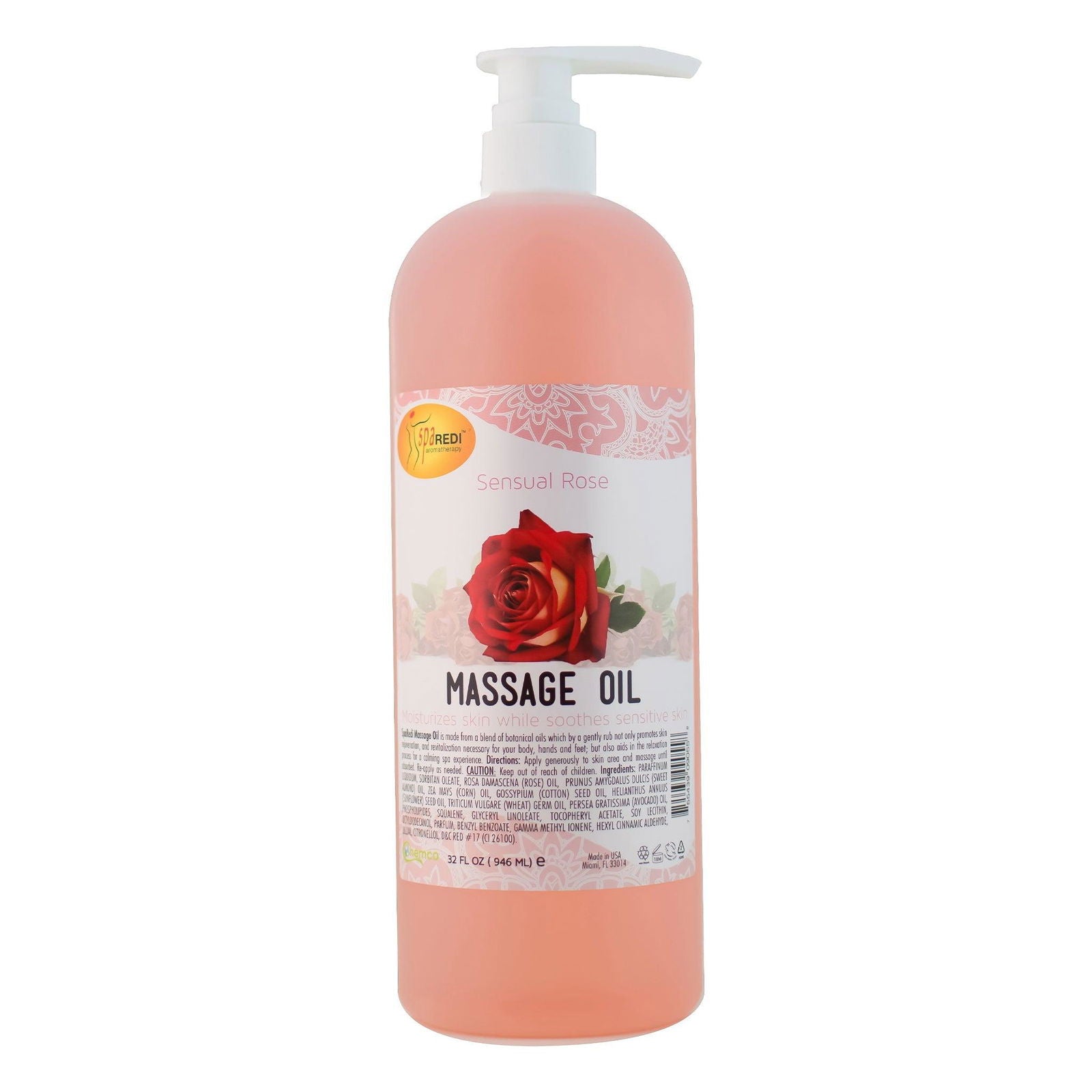 SPA REDI Massage Oil - Soothing Relief for Sore Muscles & Hydrated Skin - Beauty Market Online