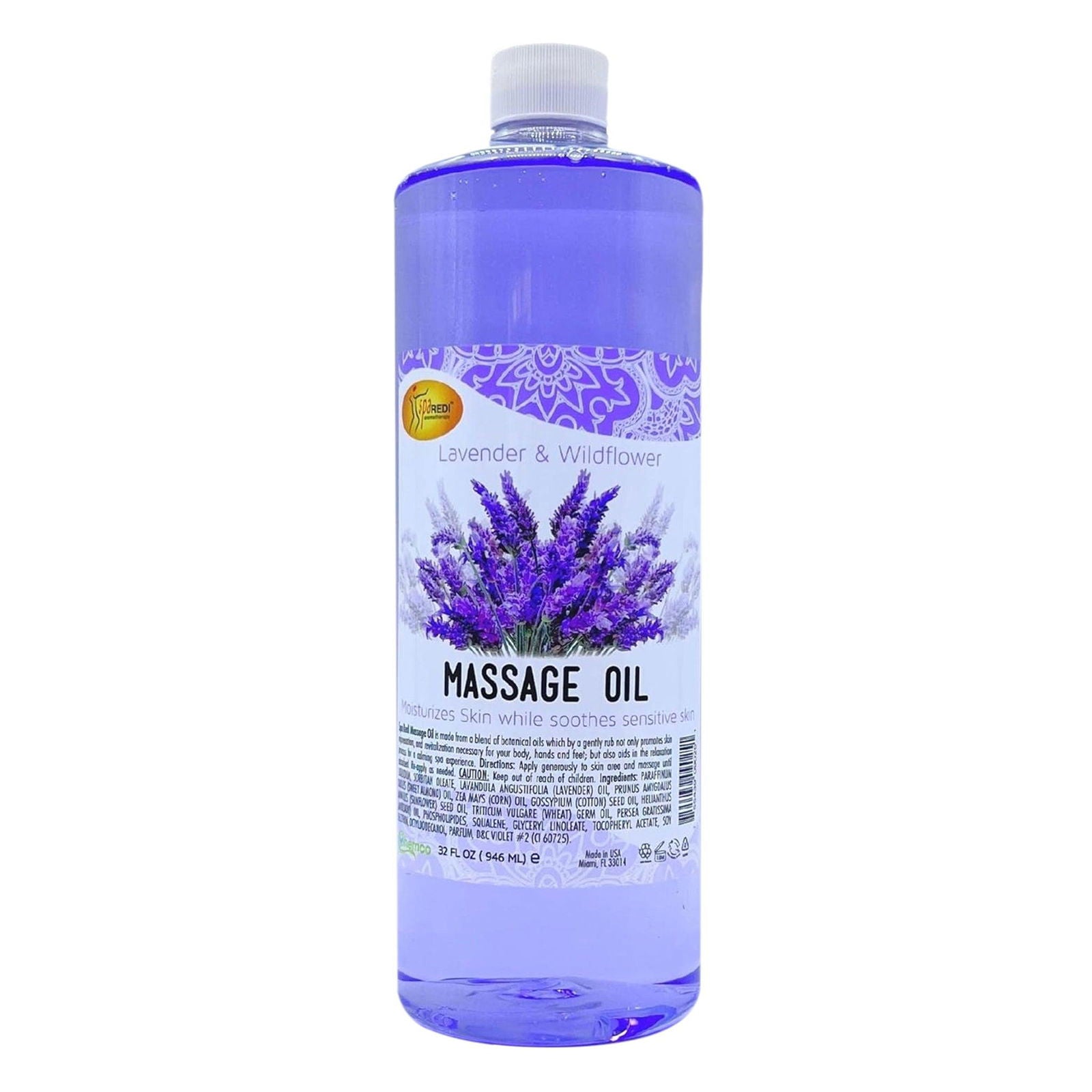 SPA REDI Massage Oil - Soothing Relief for Sore Muscles & Hydrated Skin - Beauty Market Online