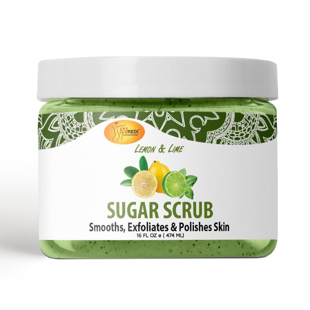 SPA REDI Sugar Body Scrub - Exfoliating & Moisturizing for Smooth, Fresh Skin - Beauty Market Online