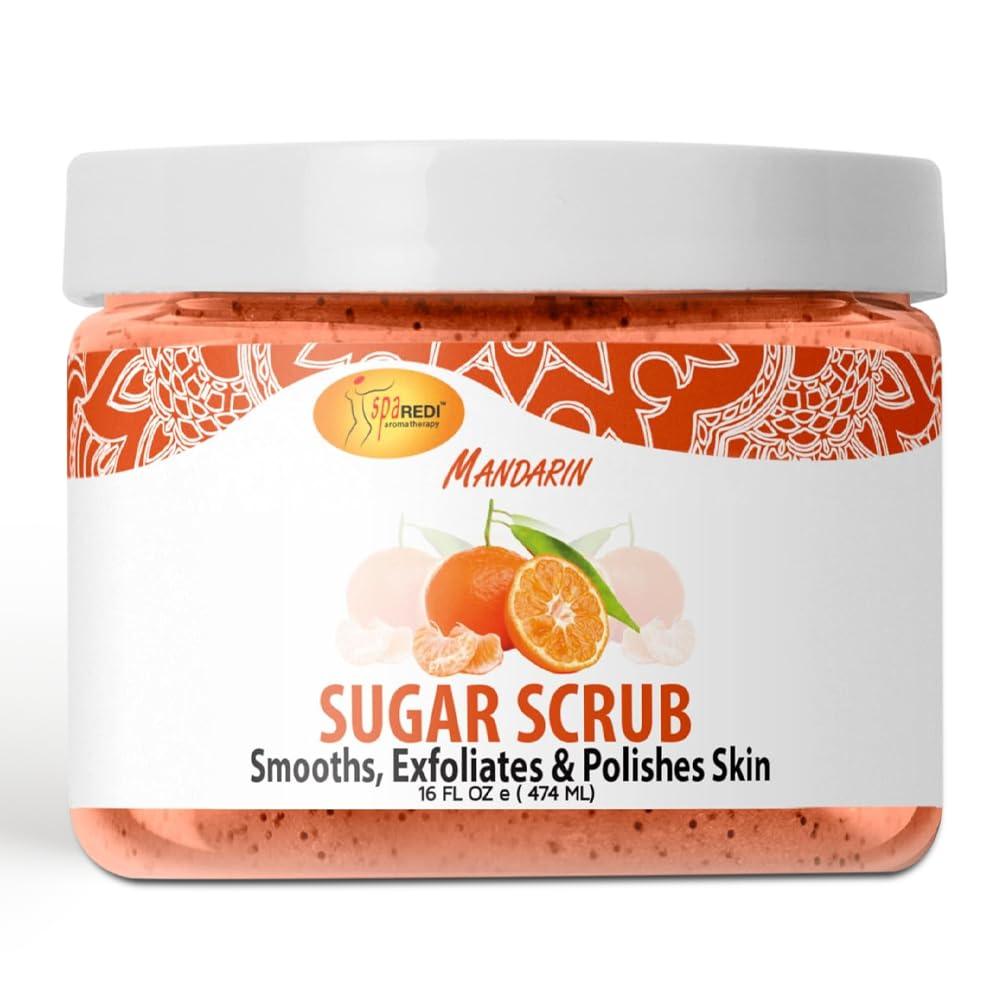 SPA REDI Sugar Body Scrub - Exfoliating & Moisturizing for Smooth, Fresh Skin - Beauty Market Online