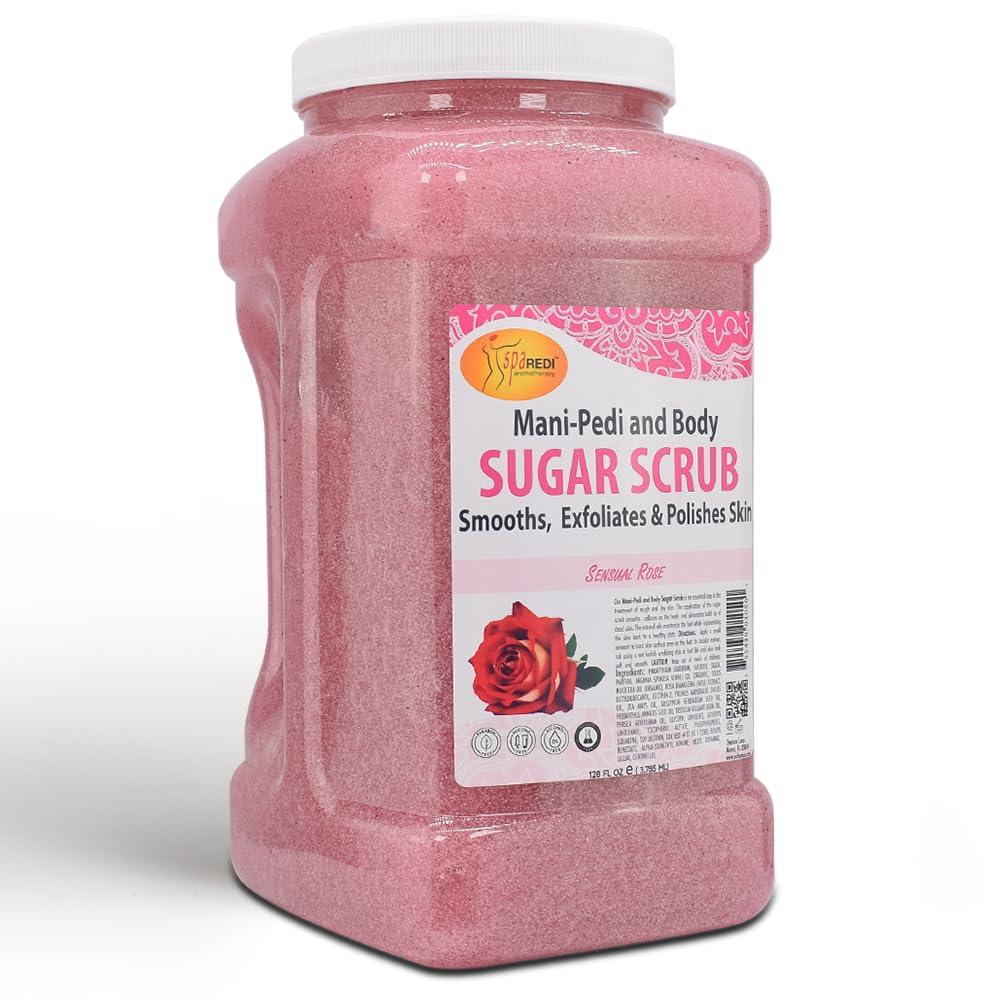SPA REDI Sugar Body Scrub - Exfoliating & Moisturizing for Smooth, Fresh Skin - Beauty Market Online