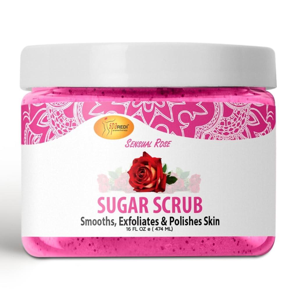 SPA REDI Sugar Body Scrub - Exfoliating & Moisturizing for Smooth, Fresh Skin - Beauty Market Online