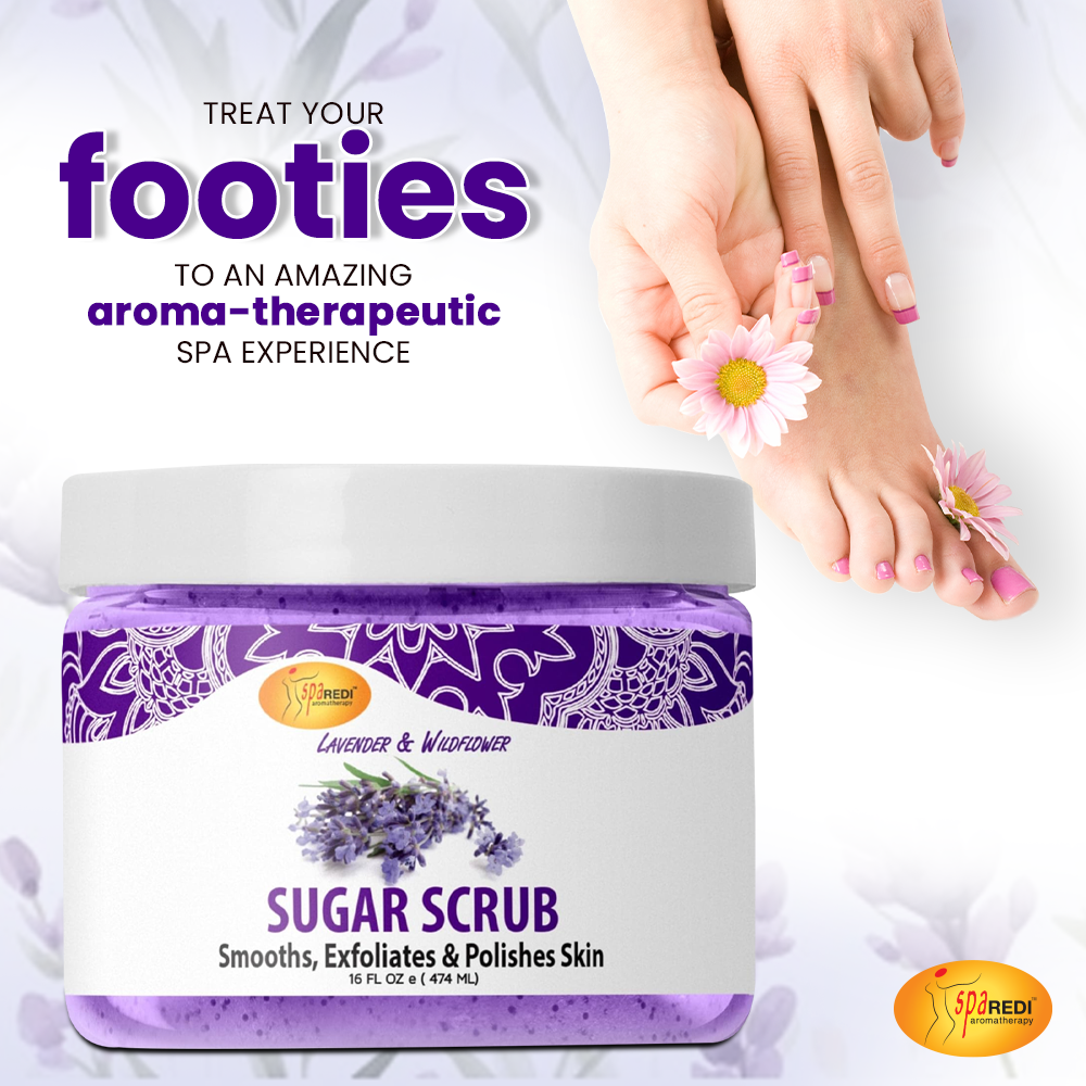 SPA REDI Sugar Body Scrub - Exfoliating & Moisturizing for Smooth, Fresh Skin - Beauty Market Online