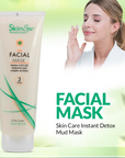 SKIN SPA Clay Face Mask - Instant Detox Mud Mask