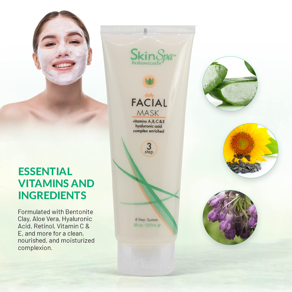 SKIN SPA Clay Face Mask - Instant Detox Mud Mask