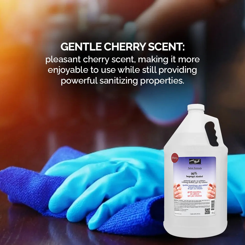 PRO NAIL Isopropyl Alcohol - Cleans, Sanitizes, and Disinfects with Antiseptic Properties - Beauty Market Online