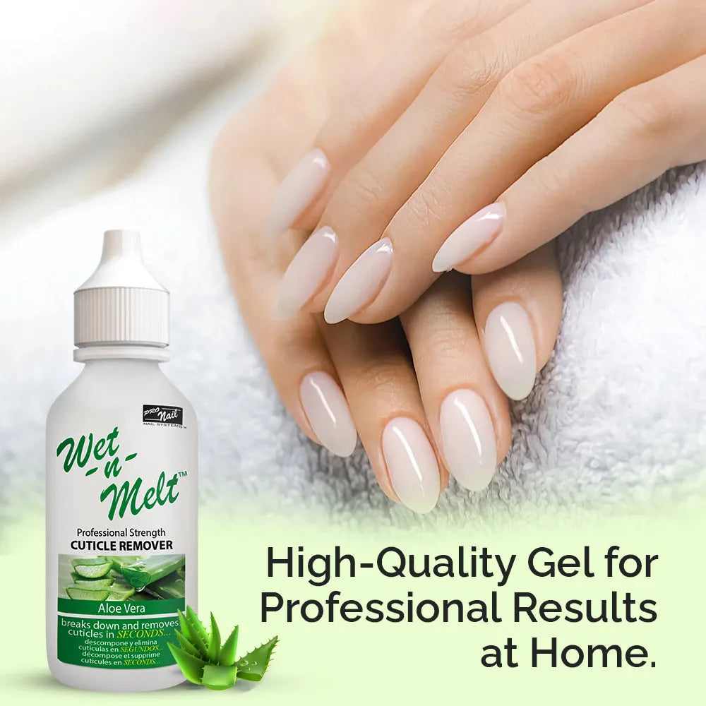 PRO NAIL Cuticle Remover Gel with Aloe Vera - Softens & Moisturizes for Fast Cuticle Removal - Beauty Market Online