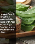 PRO NAIL Cuticle Remover Gel with Aloe Vera - Softens & Moisturizes for Fast Cuticle Removal