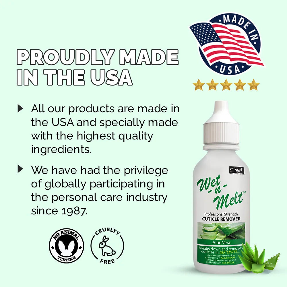 PRO NAIL Cuticle Remover Gel with Aloe Vera - Softens & Moisturizes for Fast Cuticle Removal - Beauty Market Online