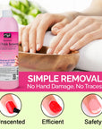 PRO NAIL Nail Polish Remover - Gentle & Effective - 16 Oz