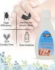 PRO NAIL Pure Acetone - Powerful Nail Polish Remover - 4 Oz