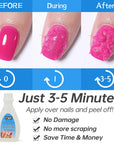 PRO NAIL Pure Acetone - Powerful Nail Polish Remover - 4 Oz