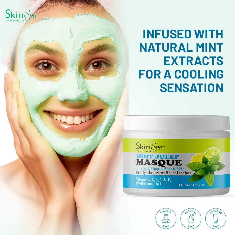 SKIN SPA Acne Control Mint Julep Face Mask