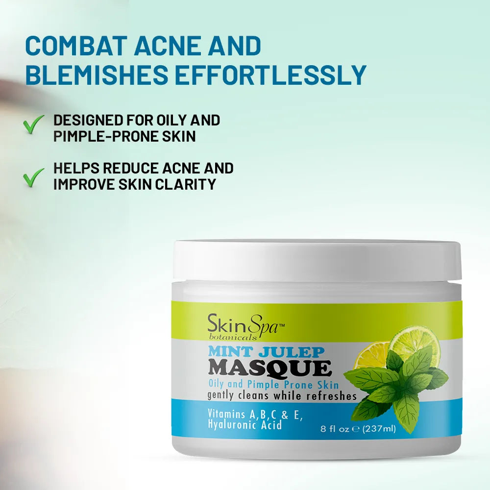 SKIN SPA Acne Control Mint Julep Face Mask