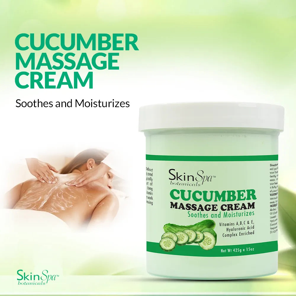 SKIN SPA Professional Cucumber Massage Cream