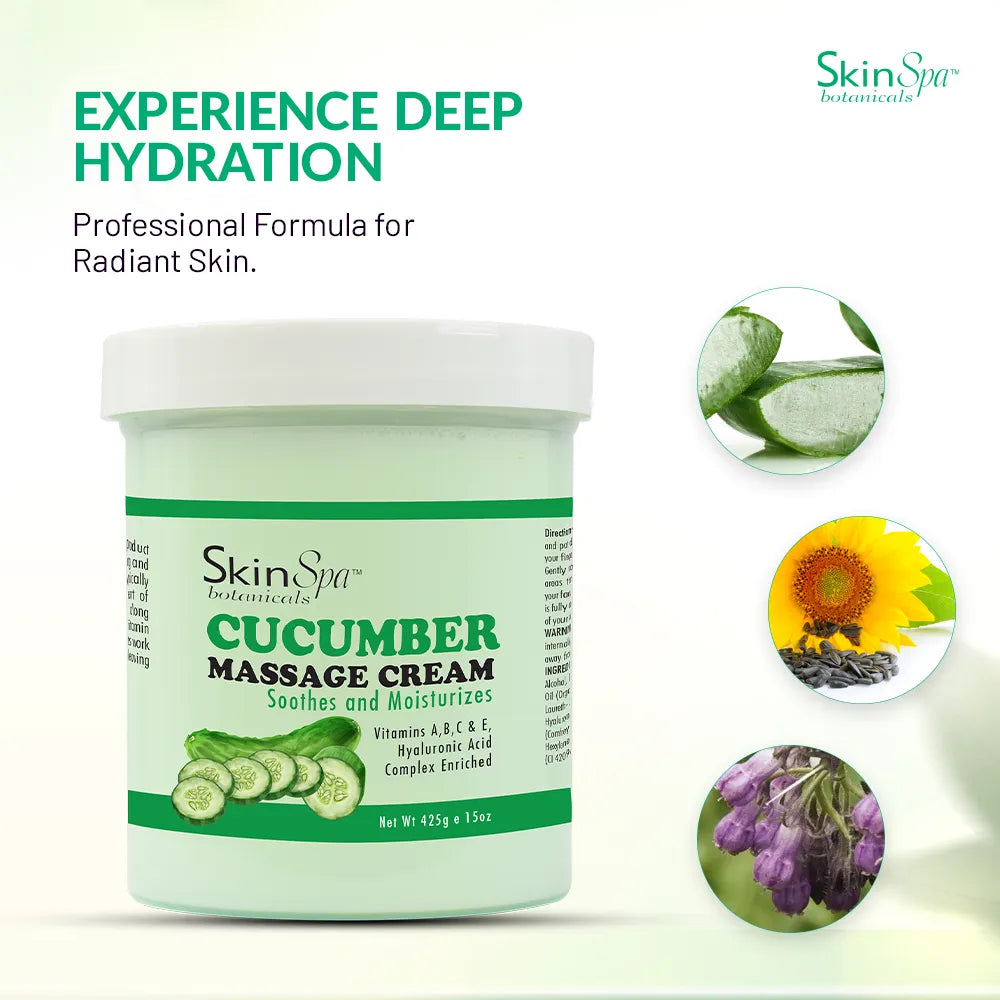 SKIN SPA Professional Cucumber Massage Cream