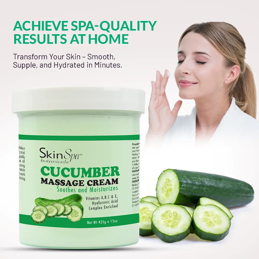 SKIN SPA Professional Cucumber Massage Cream