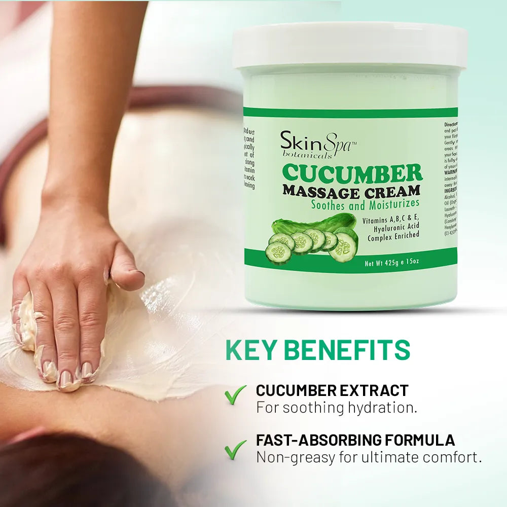 SKIN SPA Professional Cucumber Massage Cream