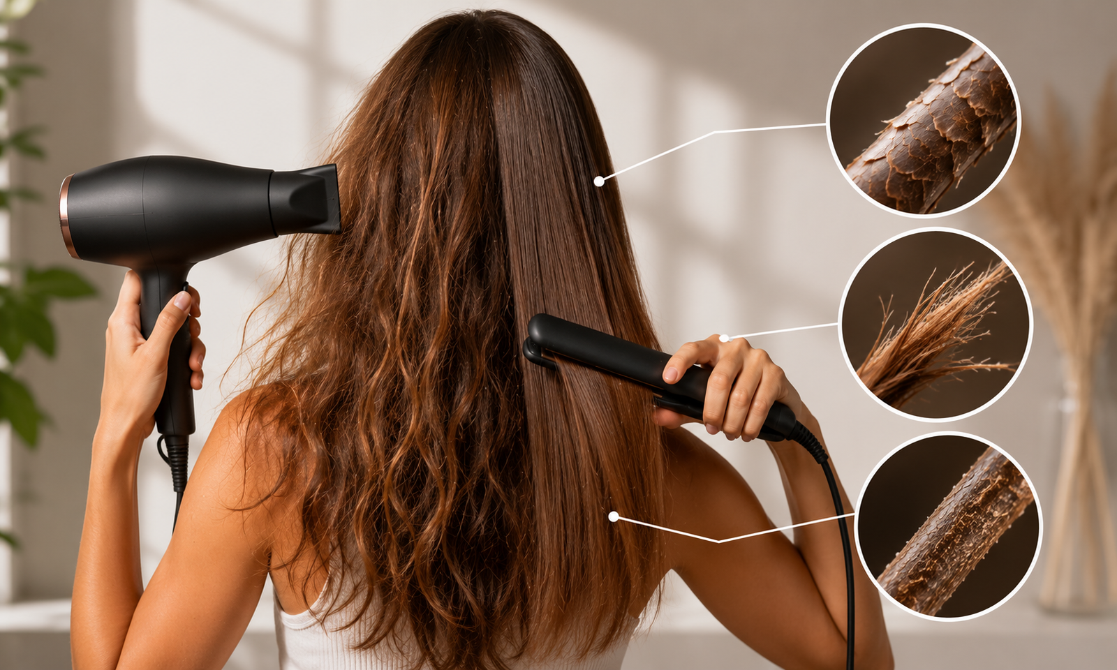 How to Protect Hair From Heat Damage: A Simple Guide for Healthier Hair