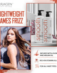 Keragen - Smoothing Shampoo and Conditioner Set with Keratin and Collagen