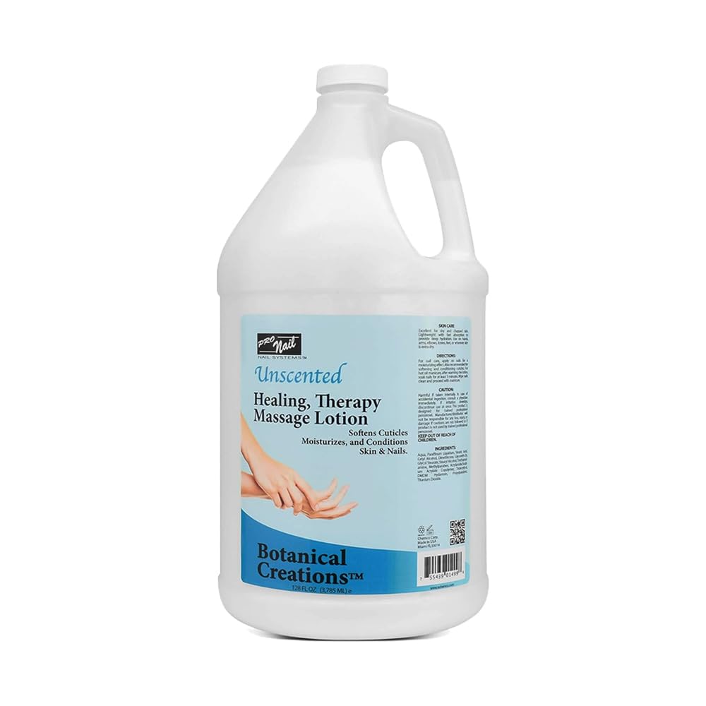 PRO NAIL Healing Therapy Massage Lotion - Nourishes &amp; Moisturizes Skin, Perfect for Pedicure, Manicure &amp; Body Care - Beauty Market Online