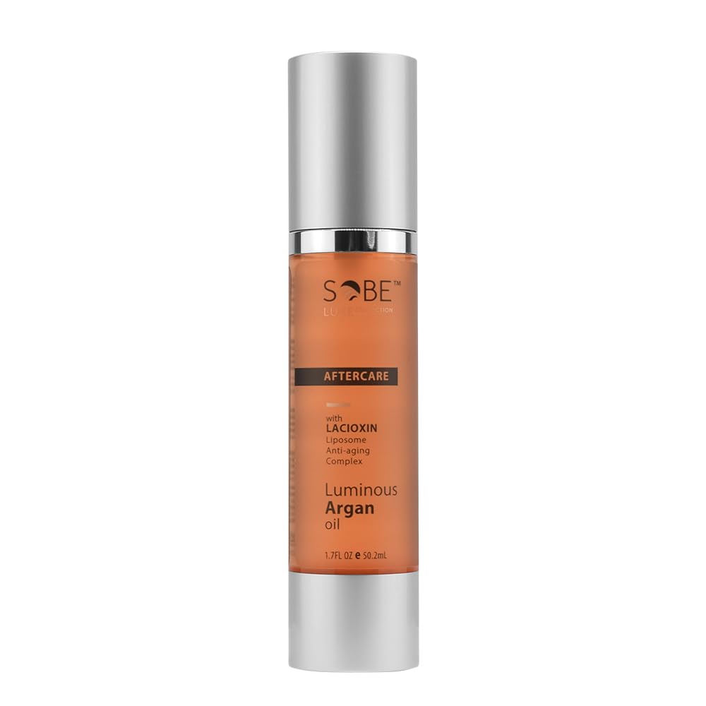 SOBE LUXE - Moroccan Argan Oil Hair Serum - Anti-Frizz, Moisturizing, Shine & Protection - 1.7 Oz