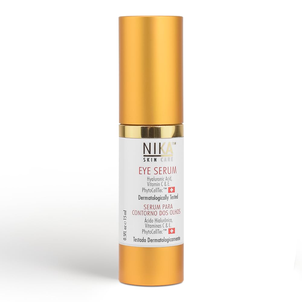 NIKA Eye Serum with Vitamin C, Vitamin E, Hyaluronic Acid