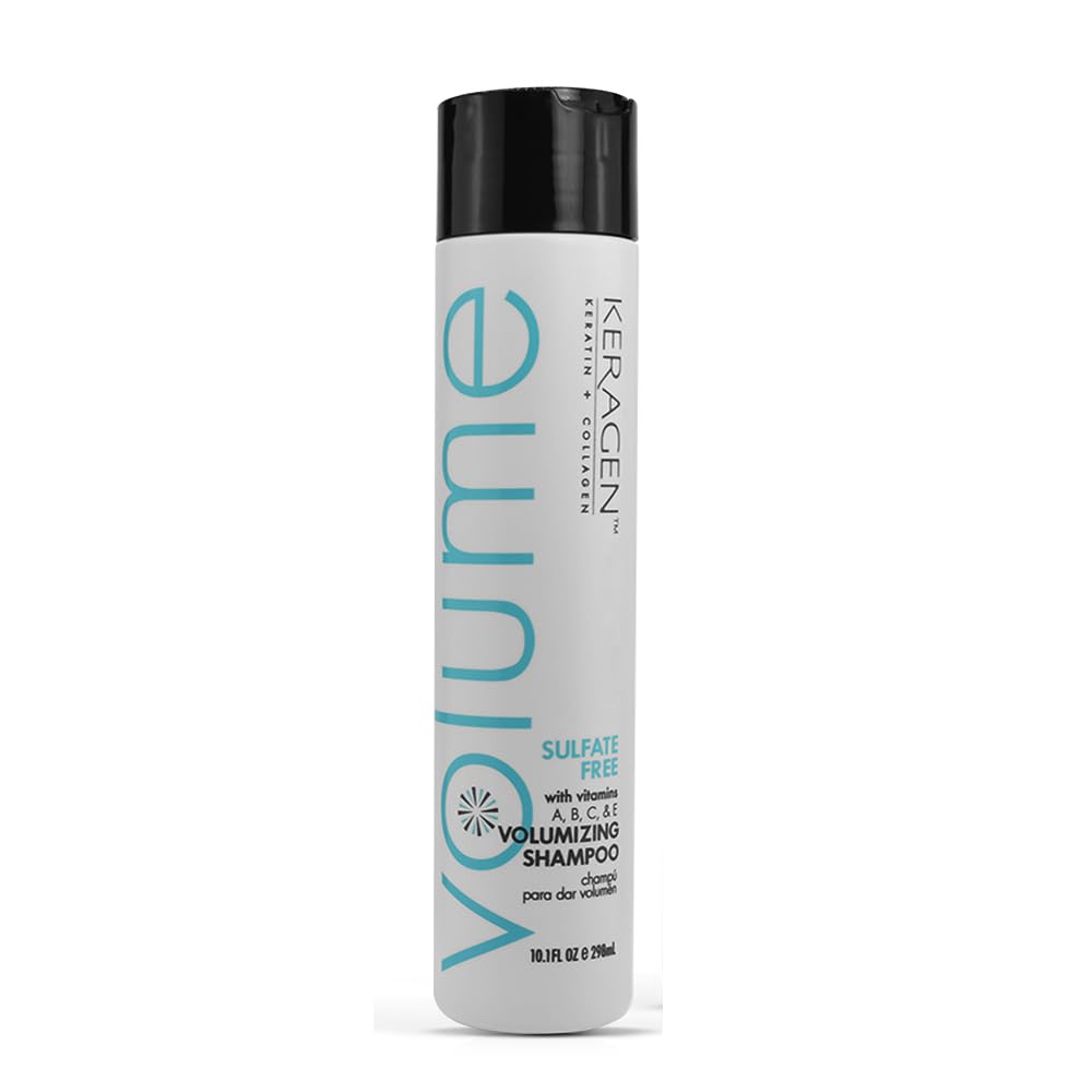 Keragen volumizing shampoo and conditioner for fine hair - Beauty Market Online KERAGEN