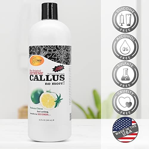 SPA REDI Callus Remover Gel - Quickly Removes Tough Calluses &amp; Smooths Cracked Heels
