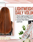 Keragen - Smoothing Shampoo and Conditioner Set with Keratin and Collagen