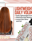 Keragen - Smoothing Shampoo and Conditioner Set with Keratin and Collagen