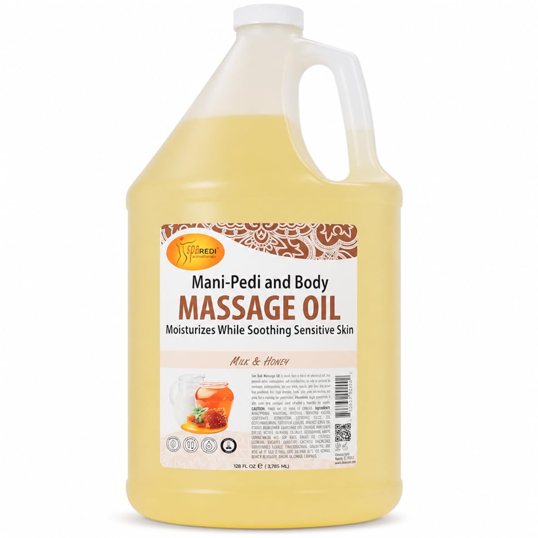 SPA REDI Massage Oil - Soothing Relief for Sore Muscles & Hydrated Skin