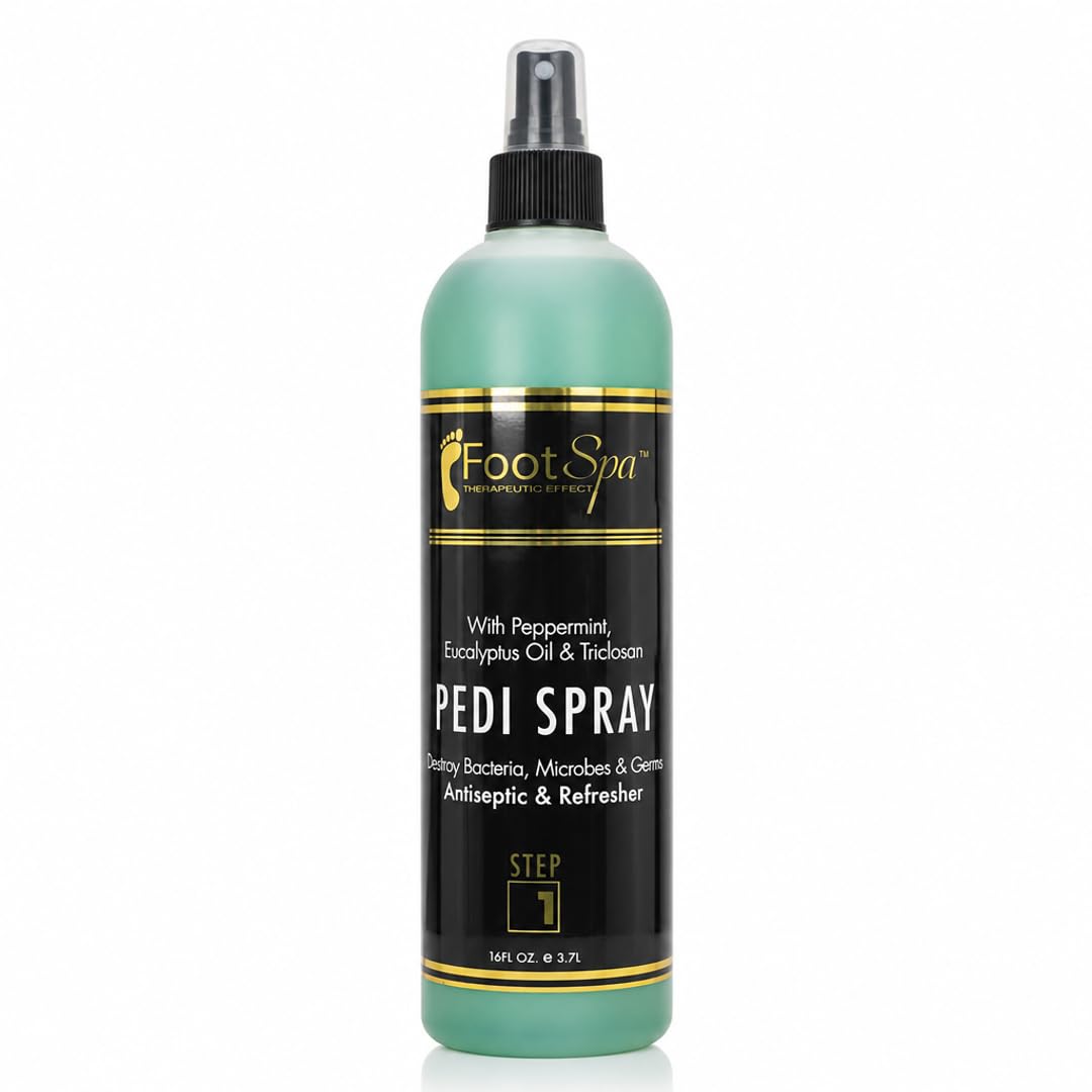 Pedi Spray Antiseptic - Mint &amp; Eucalyptus - Refreshing Foot Care Spray for Clean &amp; Revitalized Feet - Beauty Market Online