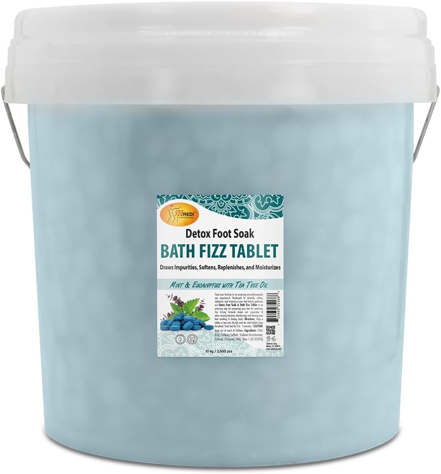 SPA REDI Bath Fizz Tablets - Relaxing Aromatherapy in Various Scents - 3 Gal &amp; 128 Oz - Beauty Market Online