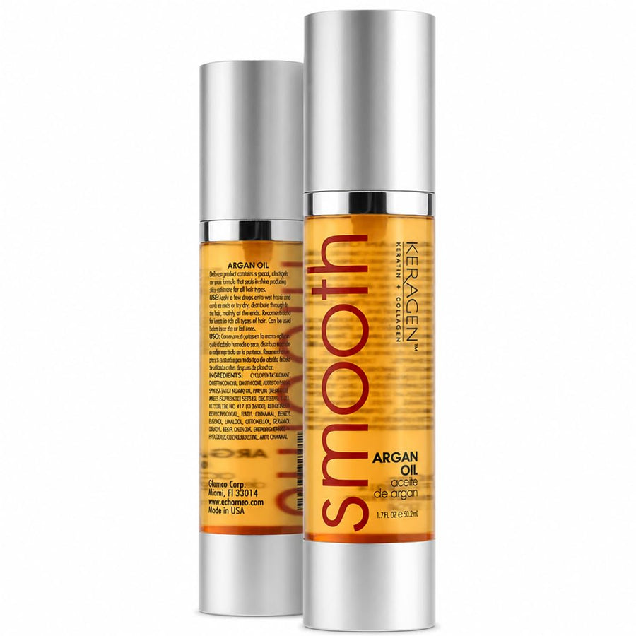 KERAGEN Nourishing Argan Oil Hair Serum for Dry & Damaged Hair