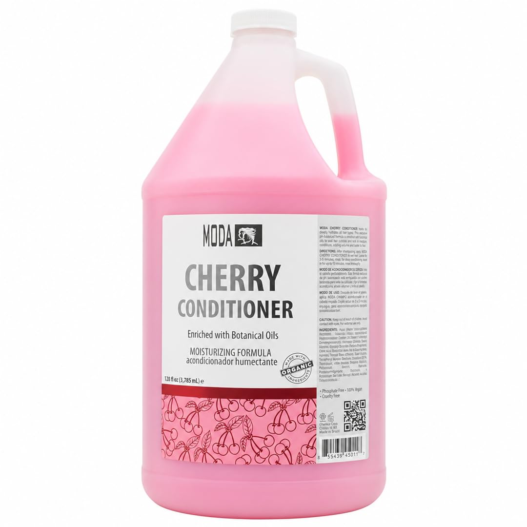 MODA Moisturizing Conditioner for All Hair Types – Professional Treatment – Balsam and Protein Formula – Strengthens, Hydrates, Adds Volume, Restores Shine and Protects Color - Beauty Market Online