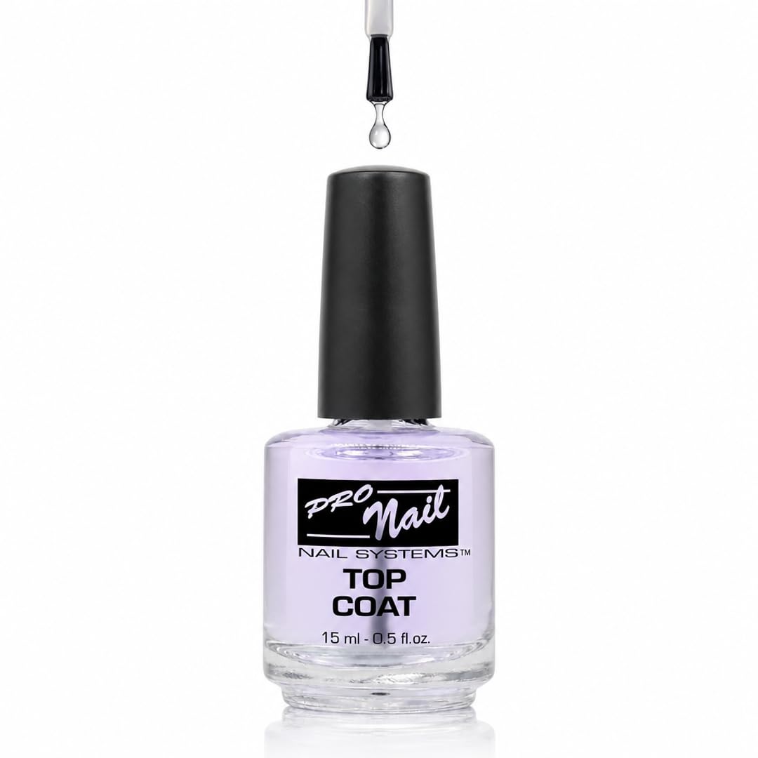 PRO NAIL - Quick Dry Nail Polish Top Coat - Professional Strength, Fast Dry, High Gloss Shine