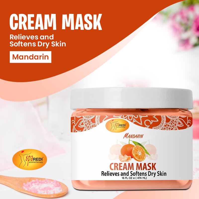 SPA REDI Body &amp; Foot Cream Mask - Hydrating &amp; Refreshing for Tired Skin