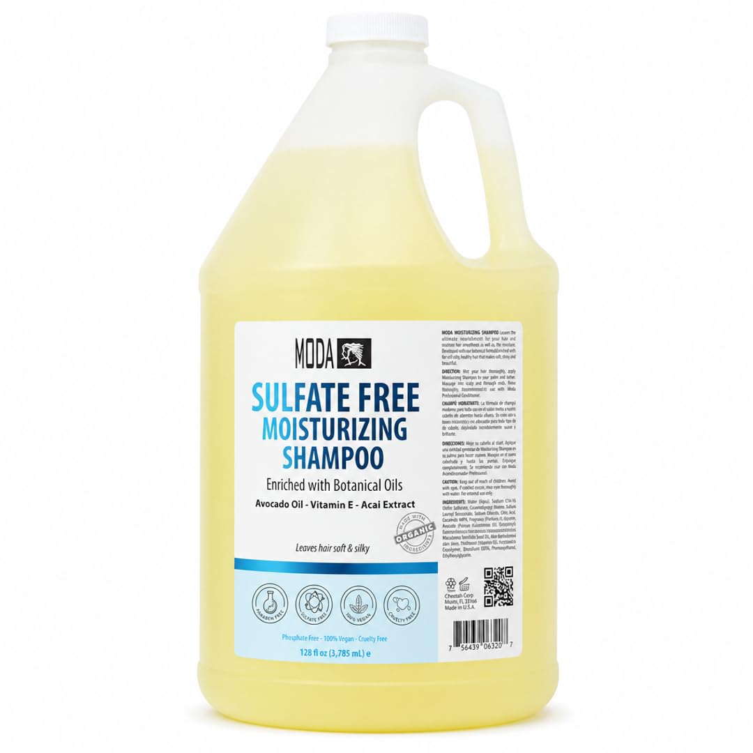 MODA Sulfate-Free Moisturizing Shampoo