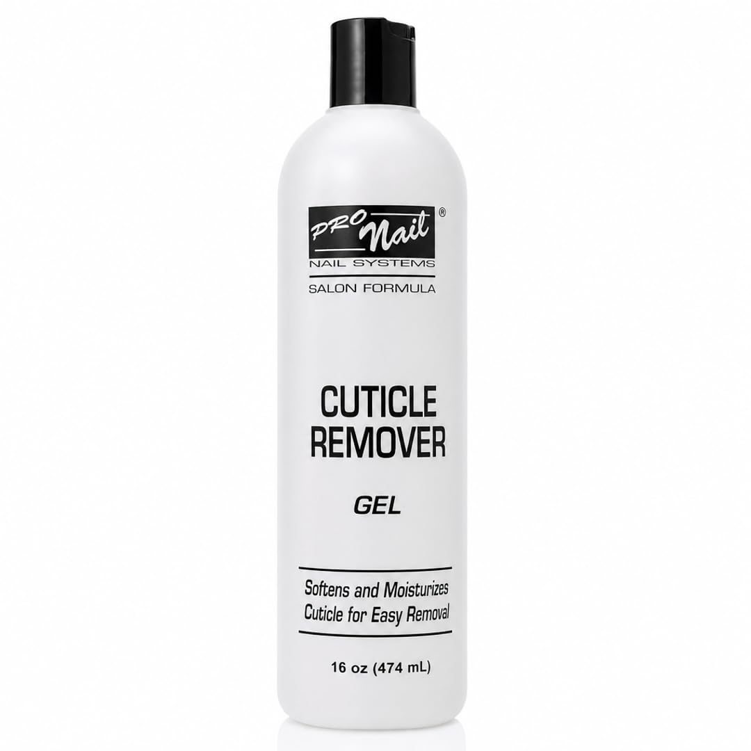 PRO NAIL Cuticle Remover Gel 16 oz for softening and moisturizing