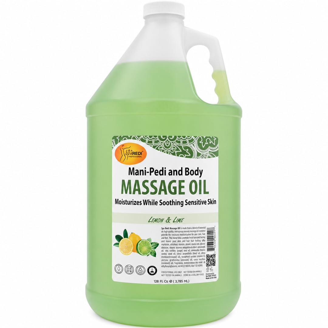 SPA REDI Massage Oil - Soothing Relief for Sore Muscles & Hydrated Skin