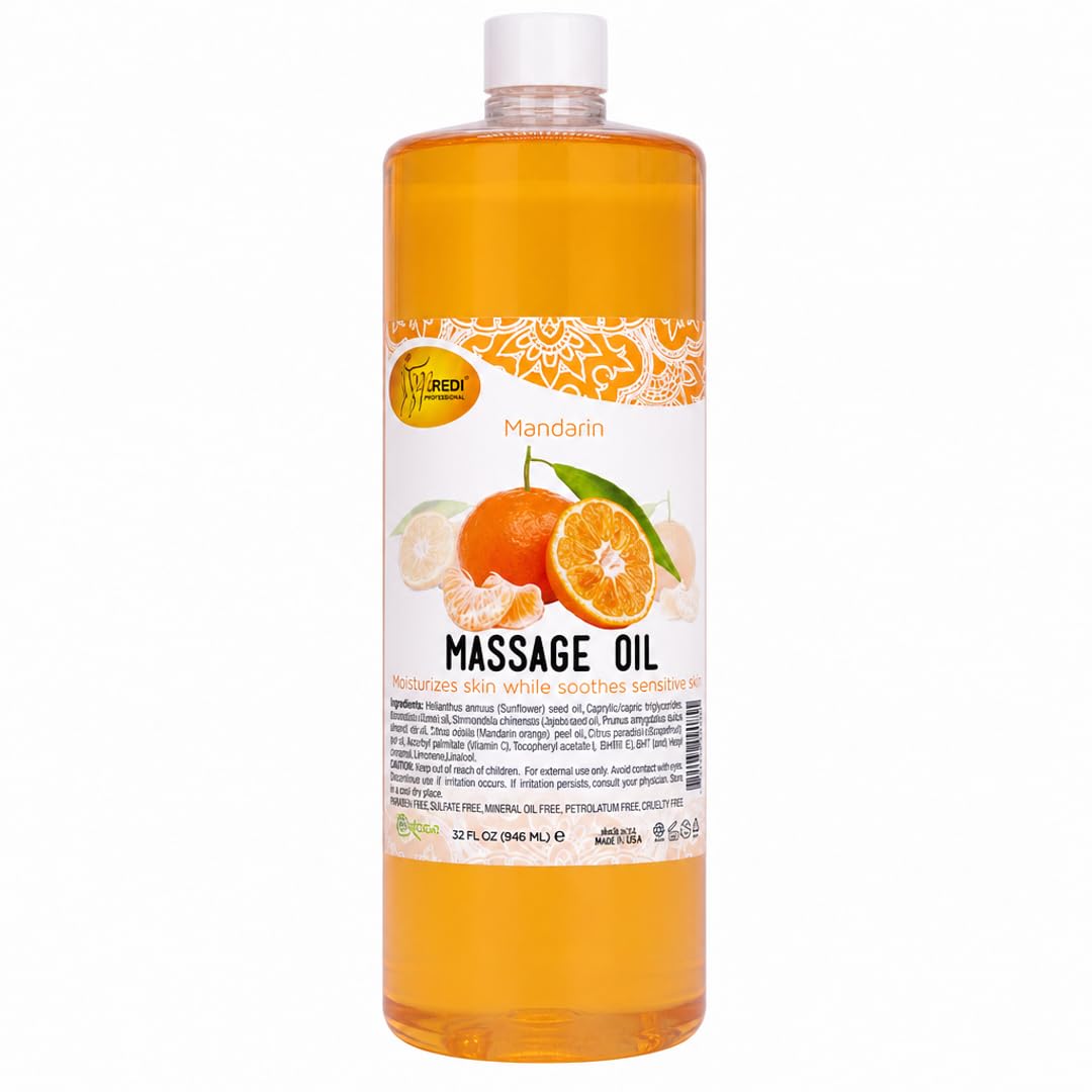 SPA REDI Massage Oil - Soothing Relief for Sore Muscles & Hydrated Skin