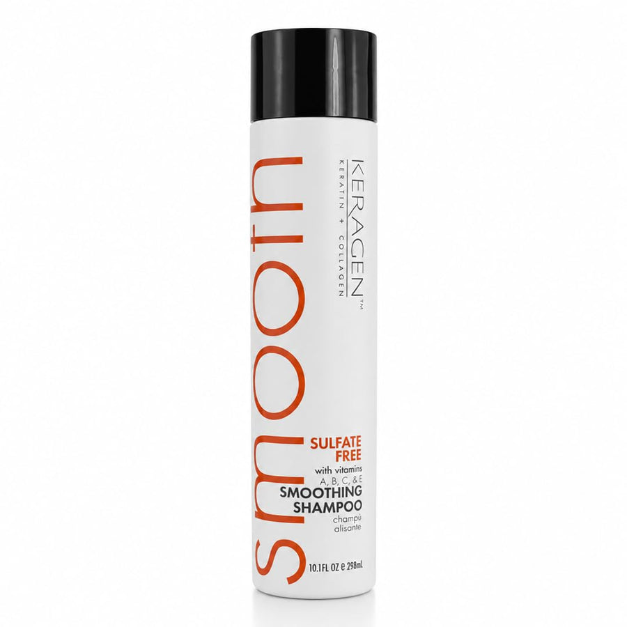 KERAGEN Smoothing Shampoo & Conditioner - Keratin & Collagen Infused Frizz Control System
