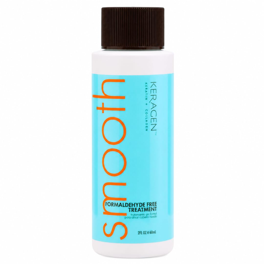 KERAGEN Brazilian Keratin Smoothing Treatment Formaldehyde-Free Blowout Straightening System