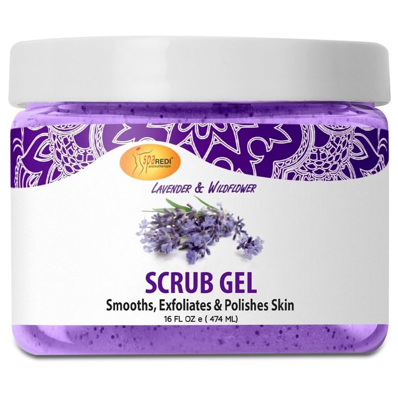 SPA REDI Exfoliating Scrub Pumice Gel - Hydrating Body Exfoliator with Hyaluronic Acid - Refresh & Revitalize - Beauty Market Online