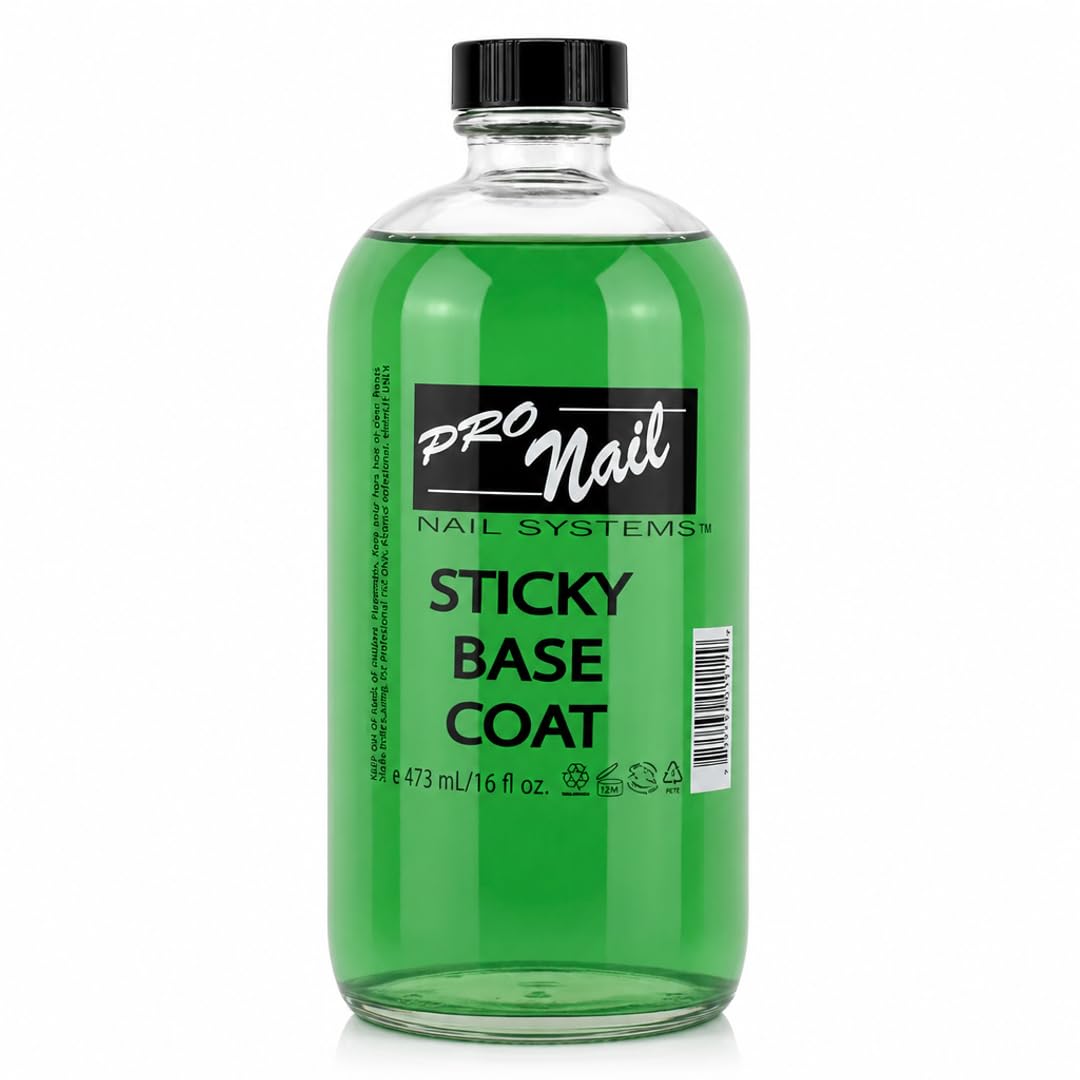 PRO NAIL Sticky Base Coat - Enhances Adhesion for Long-Lasting Nail Polish - Beauty Market Online