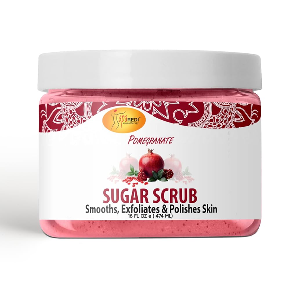 SPA REDI Sugar Body Scrub - Exfoliating &amp; Moisturizing for Smooth, Fresh Skin - 16 Oz to 5 Gal - Beauty Market Online