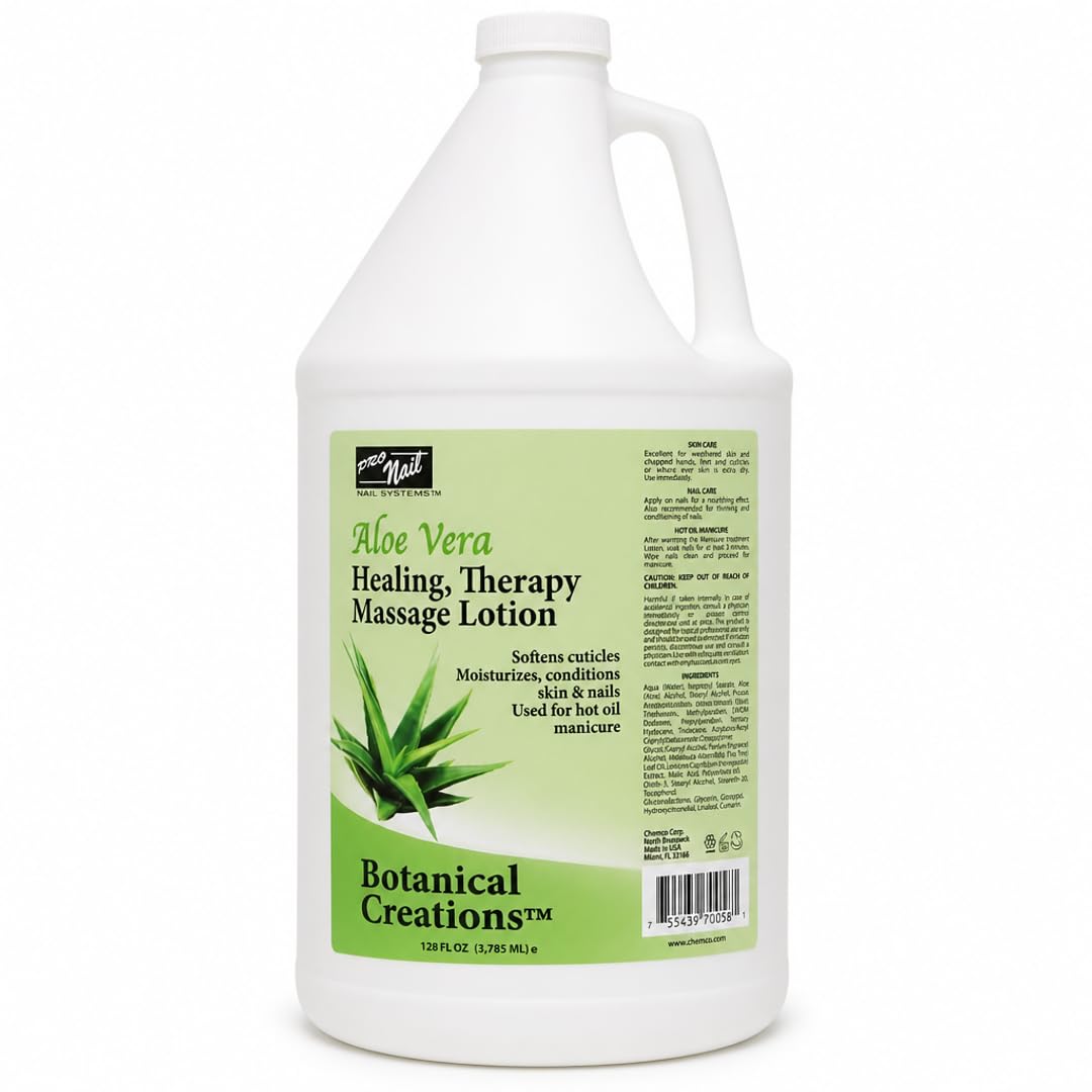 PRO NAIL Healing Therapy Massage Lotion - Nourishes &amp; Moisturizes Skin, Perfect for Pedicure, Manicure &amp; Body Care - Beauty Market Online